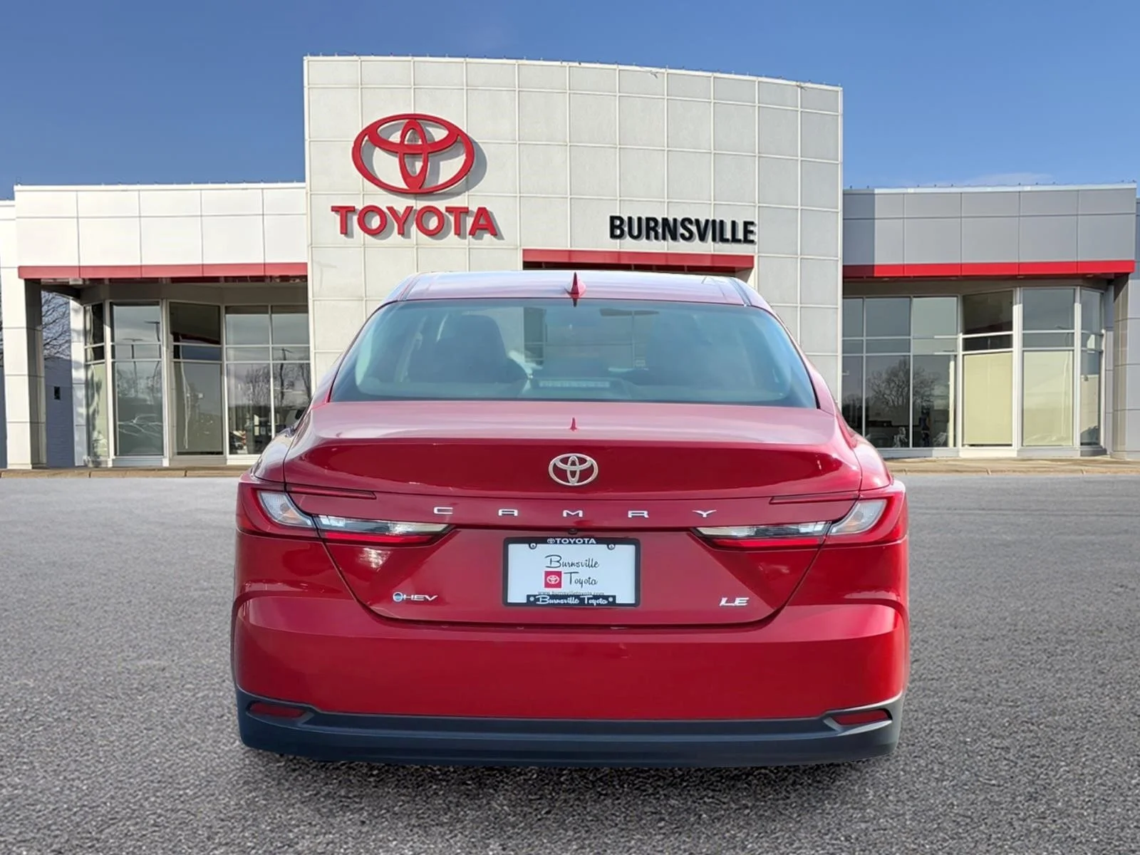 Certified Used 2025 Red Toyota LE image 5
