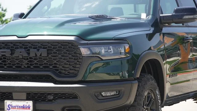 New 2026 Serrano-Green Metallic Exterior Paint RAM Rebel image 4