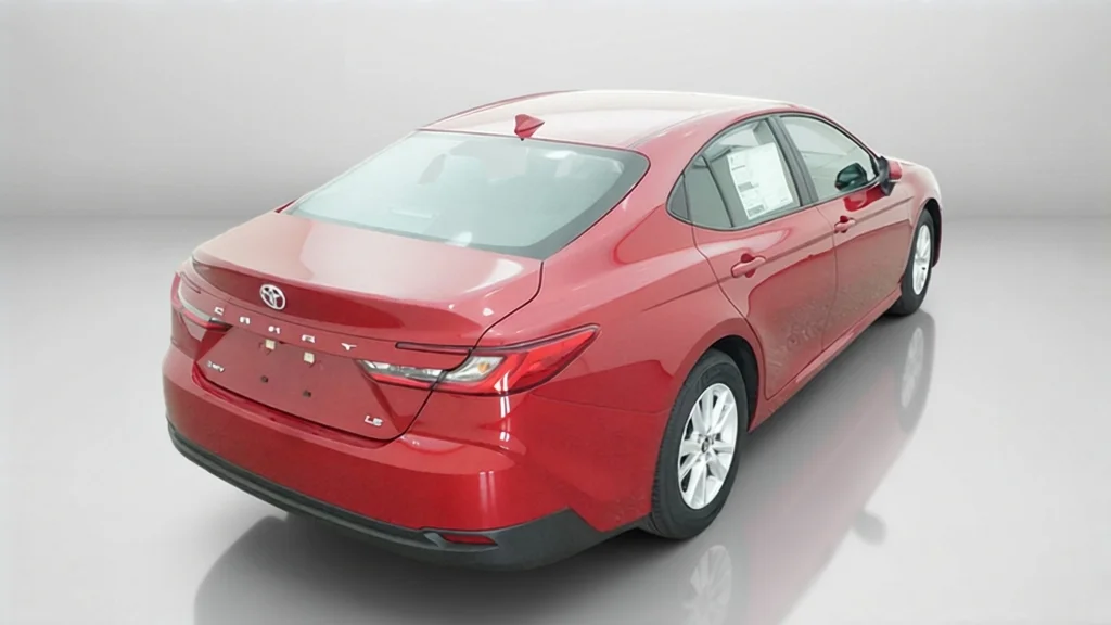 New 2026 Supersonic Red Toyota LE image 11
