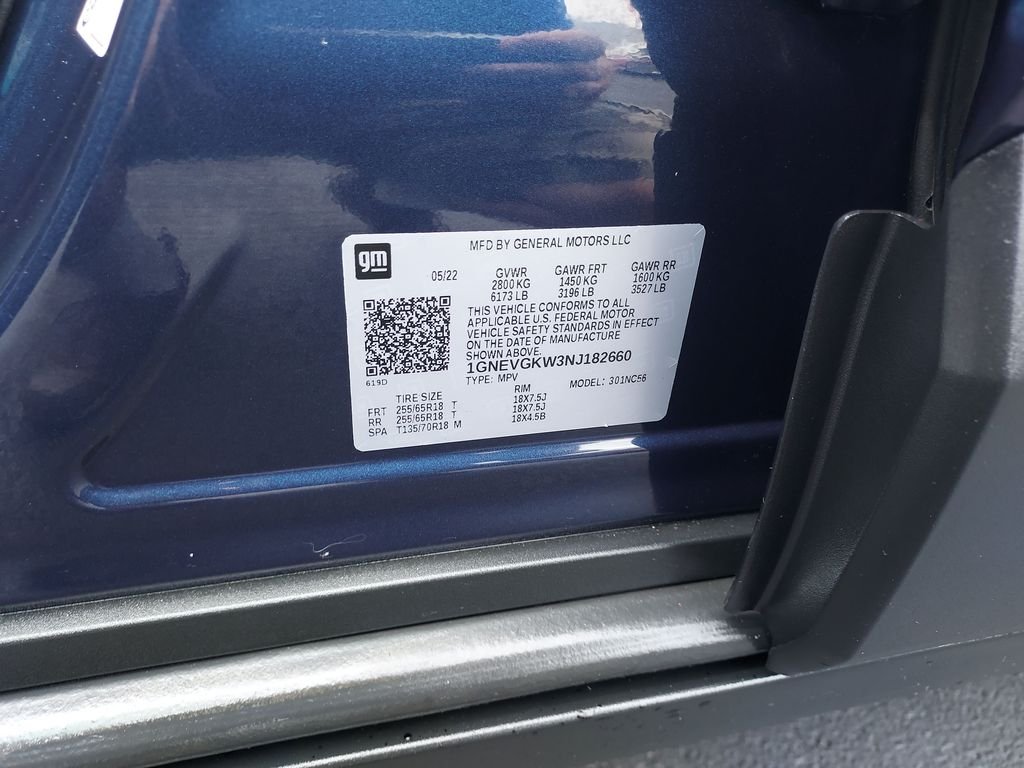 Used 2022 Blue Chevrolet LT image 24