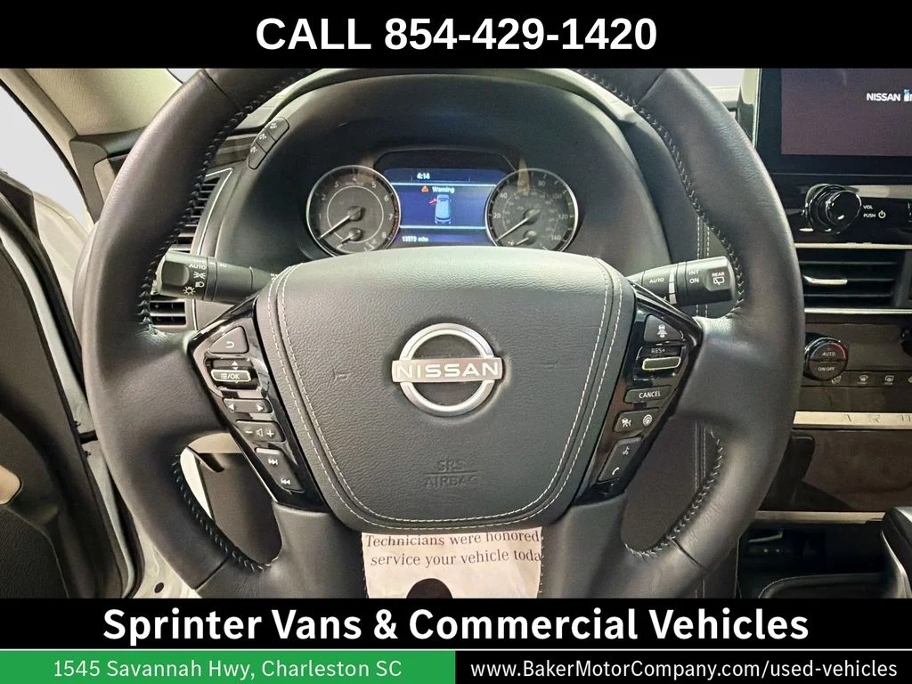 Used 2024 Aspen White Nissan Platinum image 12