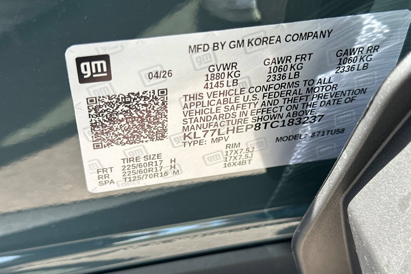 New 2026 Cypress Gray Chevrolet LT image 27