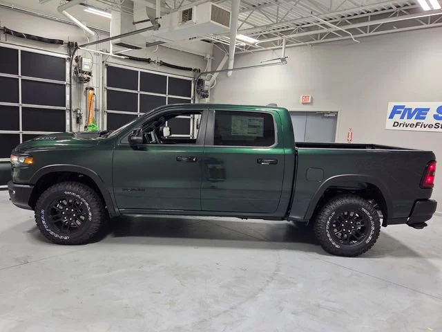New 2026 Serrano-Green Metallic Exterior Paint RAM Rebel image 4