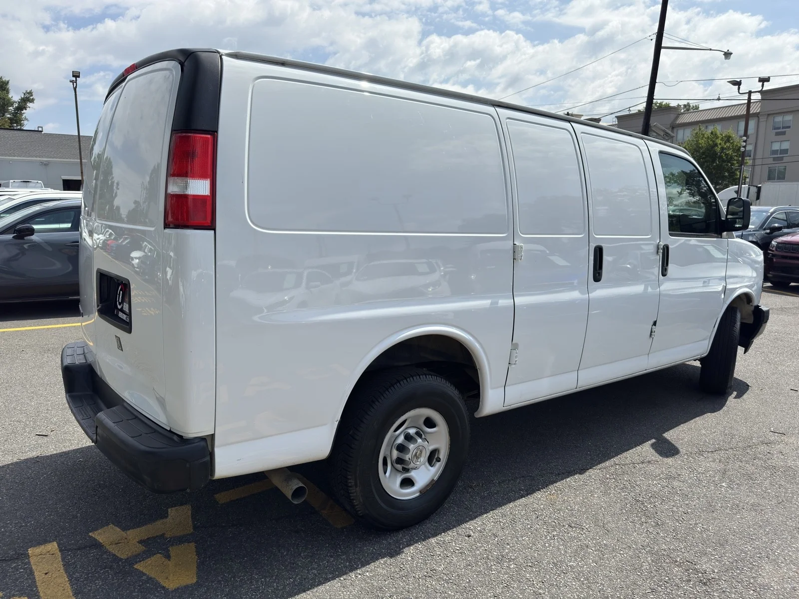 Used 2021 Summit White Chevrolet Work Van 2500 135