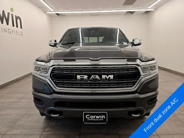 Used 2023 Granite Crystal Clearcoat Metallic Ram Limited image 8