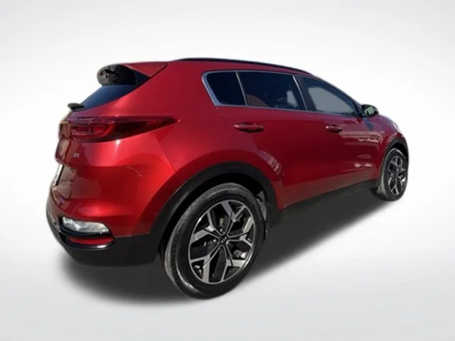 Used 2021 Red Kia EX image 9