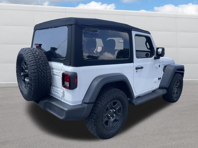 Certified Used 2024 Bright White Clearcoat Jeep Sport image 7