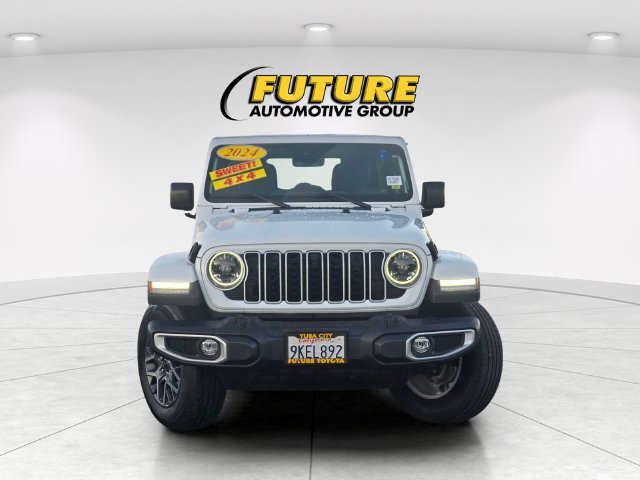 Used 2024 White Jeep Sahara image 2