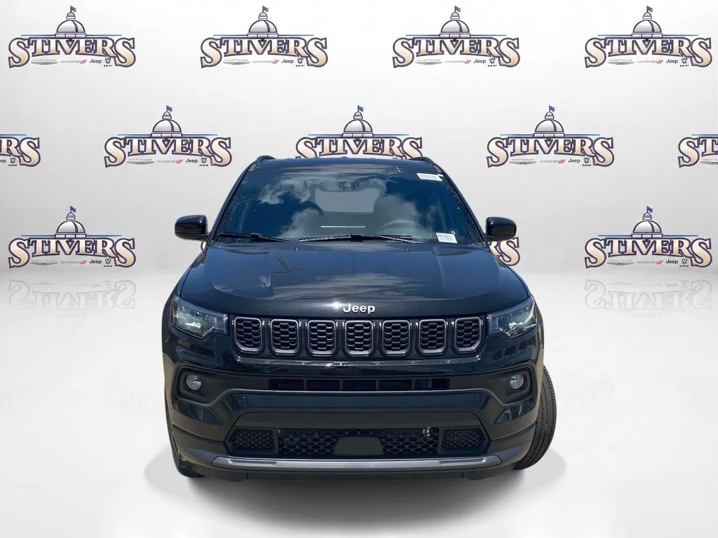 New 2026 Diamond Black Crystal Pearlcoat Jeep Latitude Altitude image 2