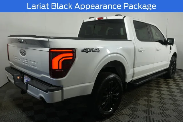 New 2026 Star White Metallic Tri-Coat Ford Lariat® image 3