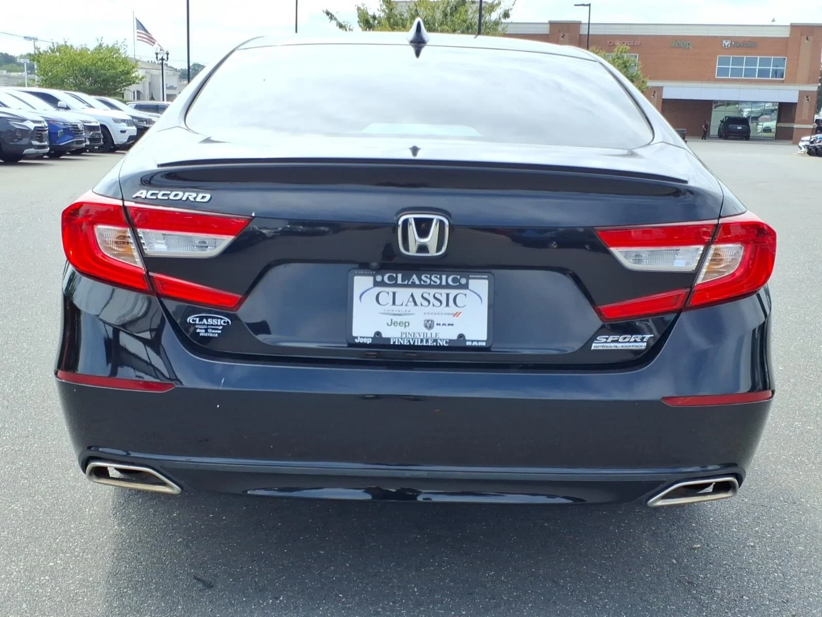 Used 2021 Crystal Black Pearl Honda Sport Special Edition image 15