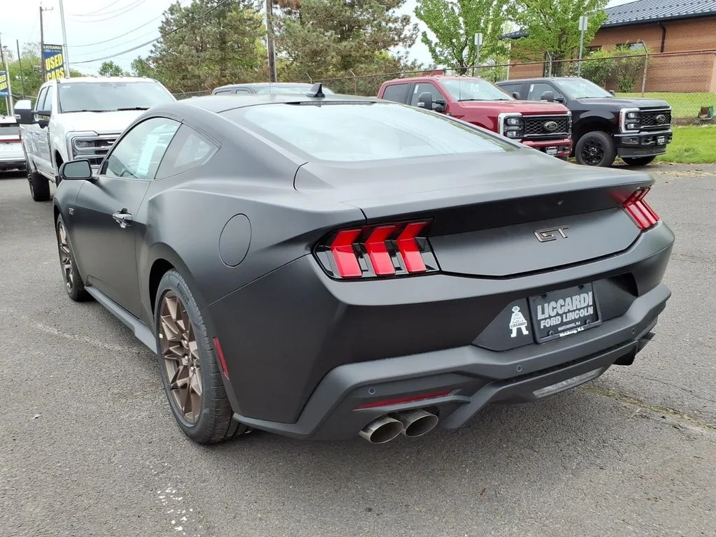 New 2026 Shadow Black Ford GT Premium Fastback image 4