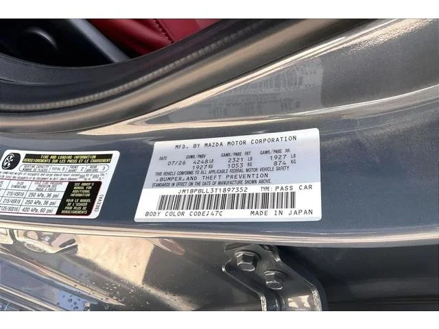 New 2026 Polymetal Gray Metallic Mazda 2.5 S Carbon Edition AWD image 13
