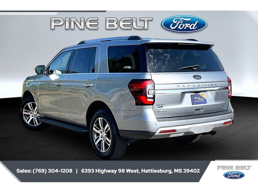 Used 2024 Iconic Silver Metallic Ford Limited image 2