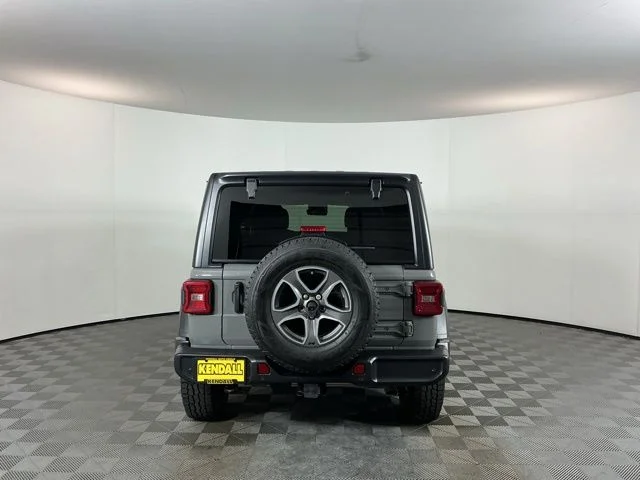 Used 2021 Sting-Gray Clearcoat Jeep Unlimited Sport S image 6