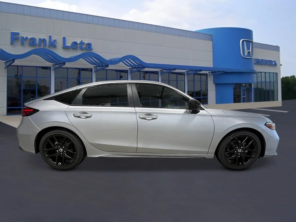 New 2026 Solar Silver Metallic Honda FWD Sport image 8