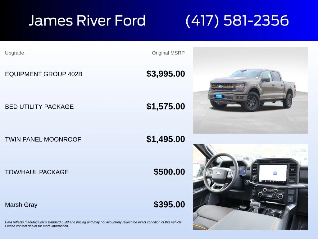 New 2026 Marsh Gray Ford Tremor® image 5
