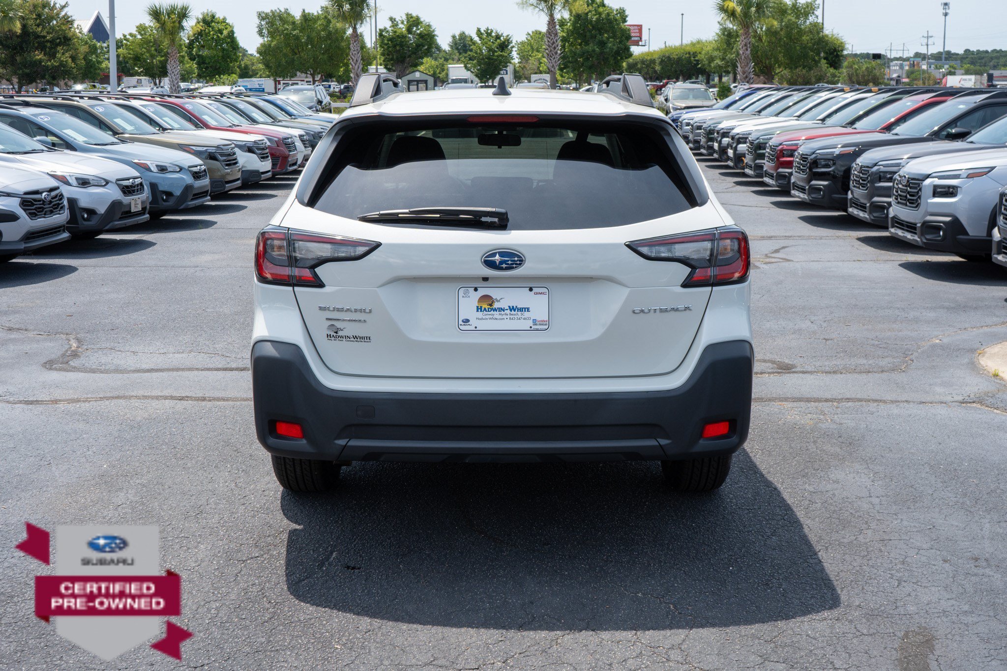 Certified Used 2024 Crystal White Pearl Subaru Premium image 4