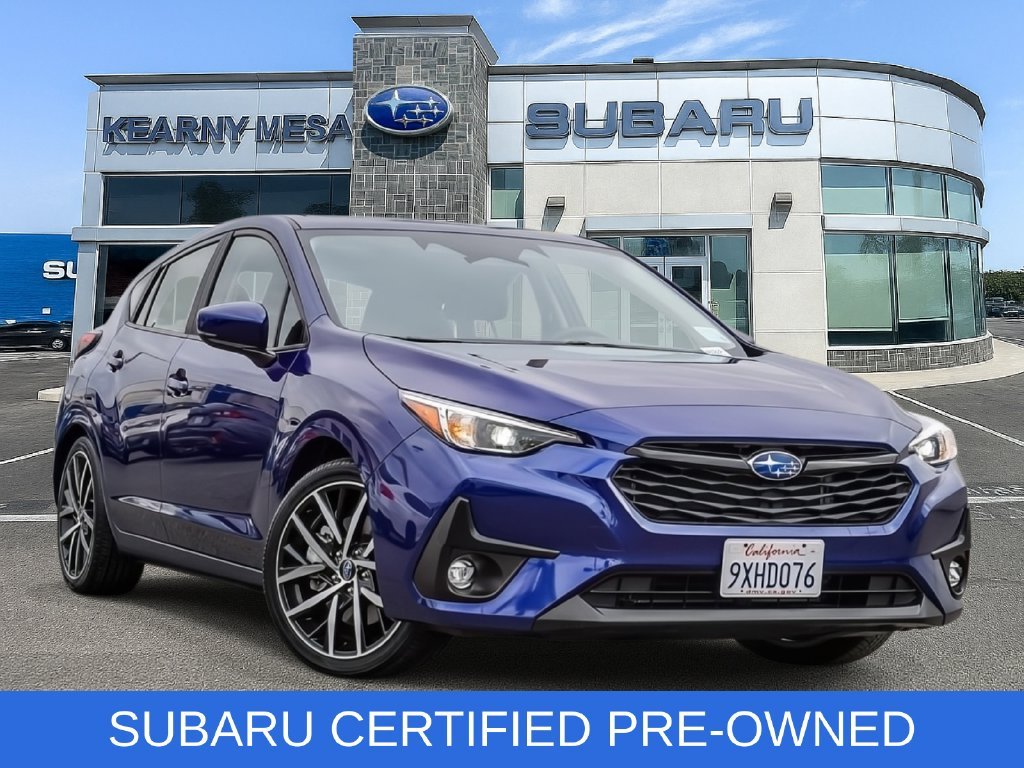Certified Used 2026 Blue Subaru Sport image 1