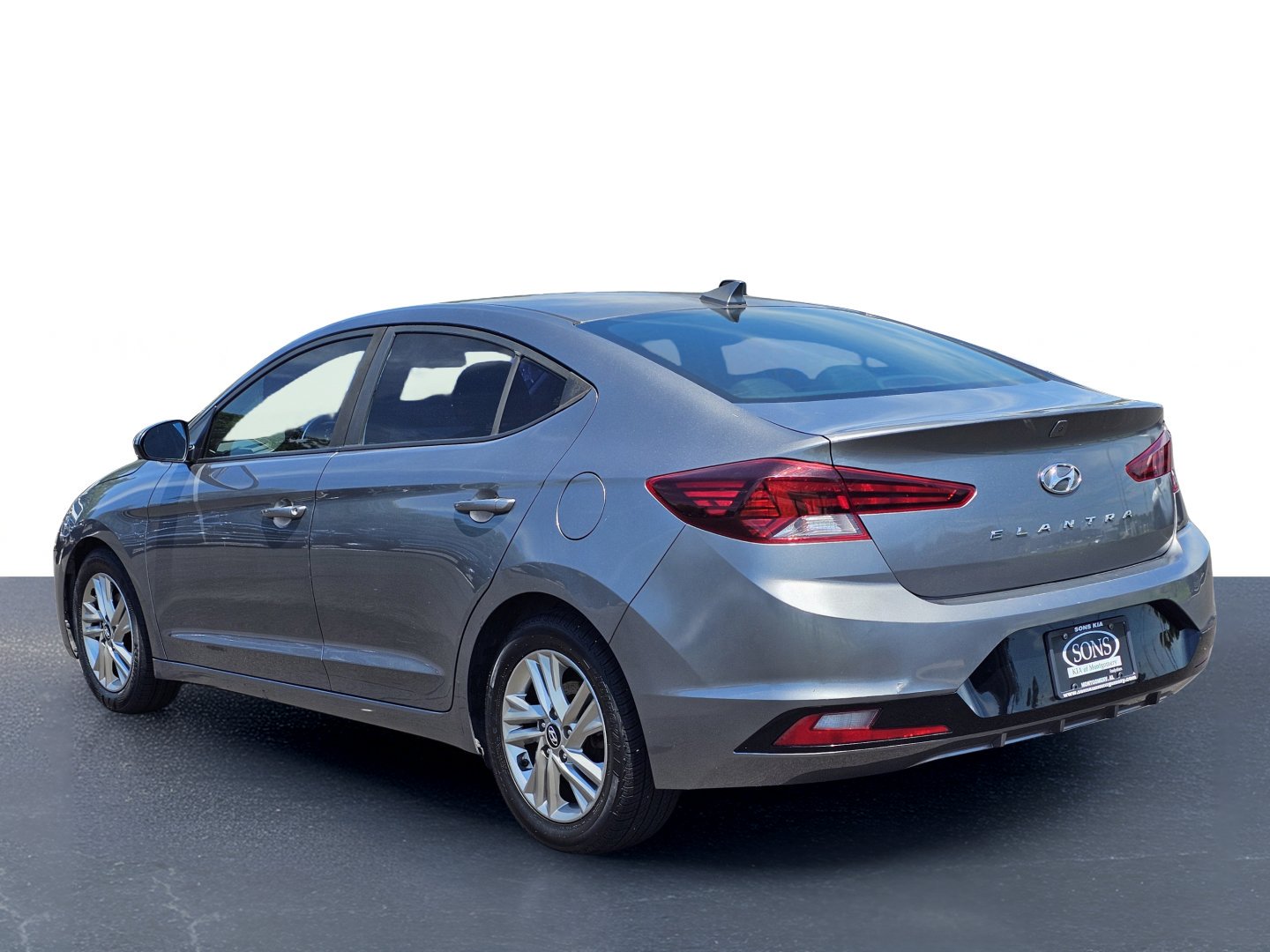 Used 2019 Machine Gray Hyundai SEL image 11