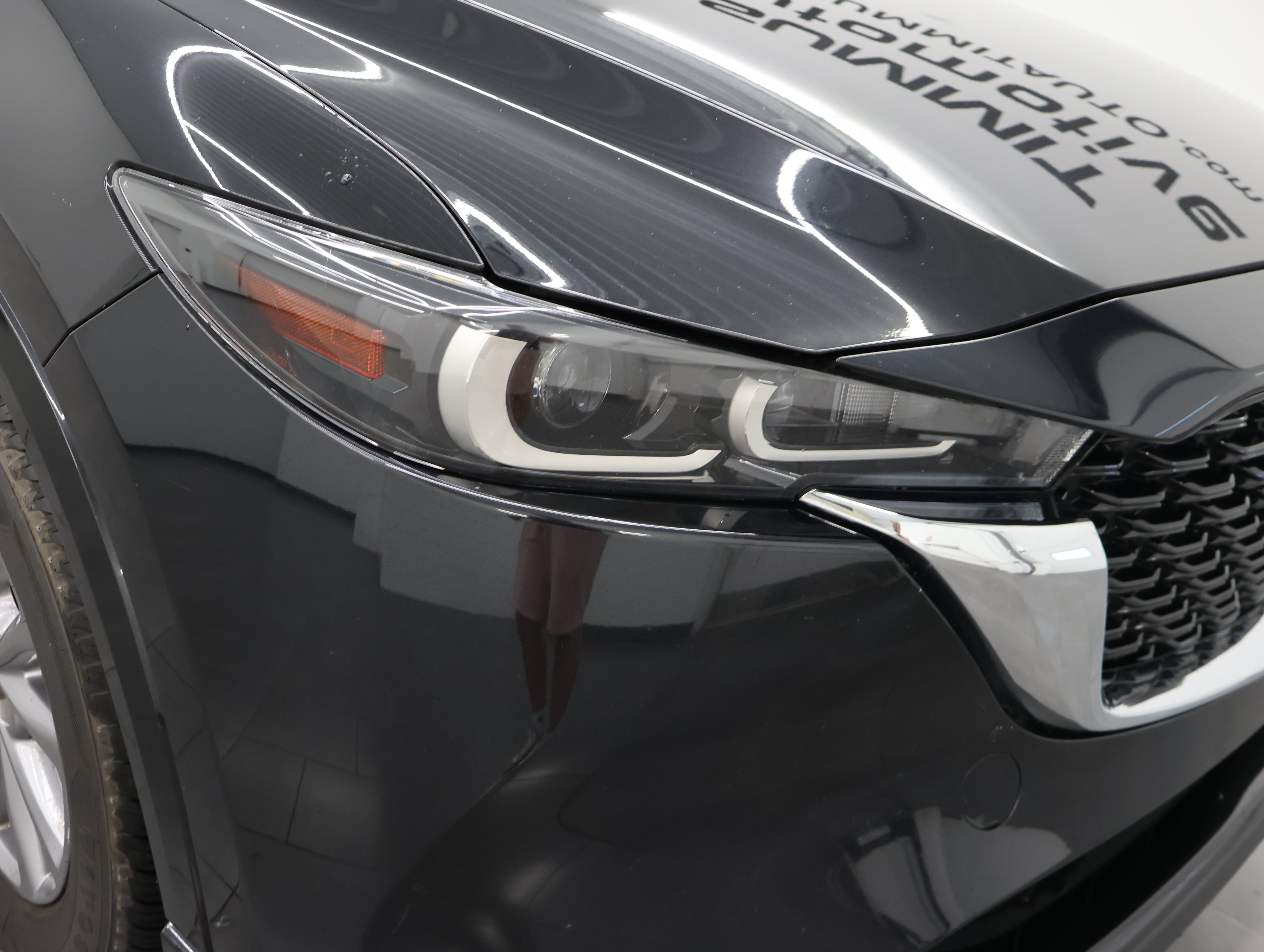 Used 2024 Jet Black Mica Mazda 2.5 S Select Package AWD: S SELECT-AWD-NAV-HEATED LEATHER-BACKUP CAM-BLIND SPOT-1 OWNER image 22