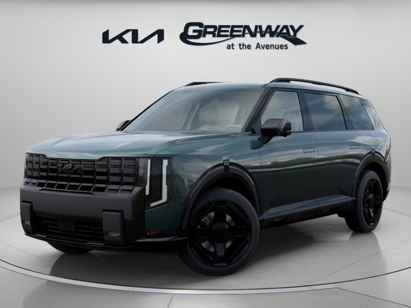 New 2027 Black Jade Green Kia X-LINE SX PRESTIGE image 3