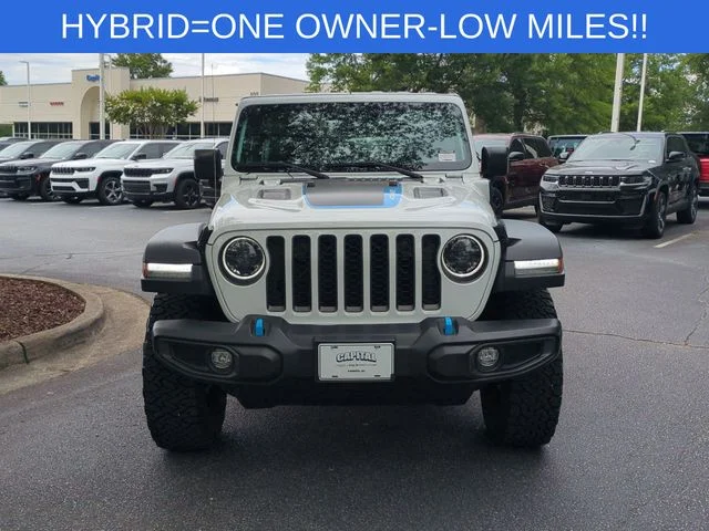 Used 2023 White Jeep Rubicon 4xe image 8