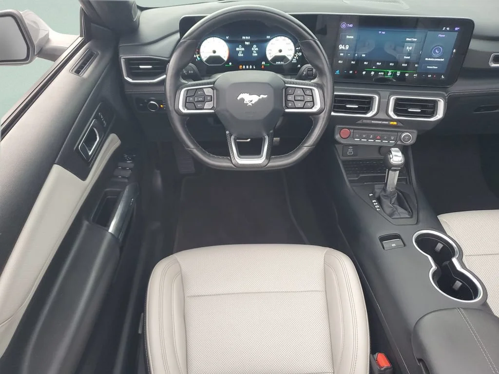 Used 2024 Silver Ford EcoBoost Premium Convertible image 12