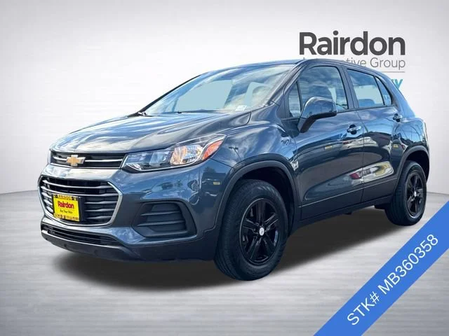 Used 2021 Shadow Gray Metallic Chevrolet LS image 3