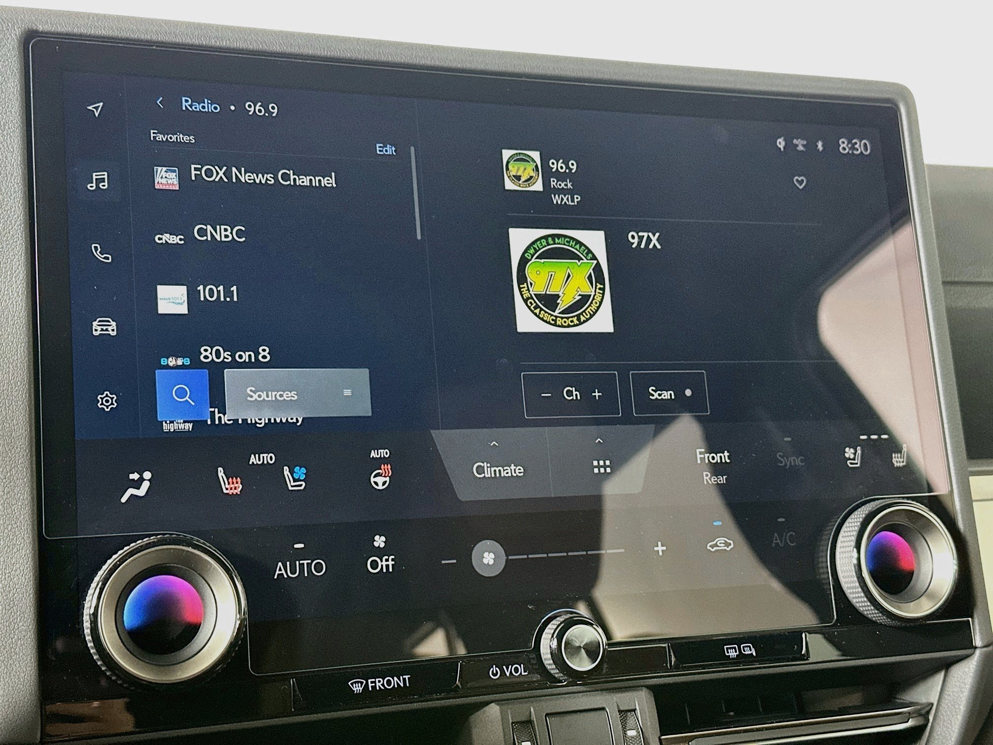 Certified Used 2025 Silver Lexus 550 Premium+ image 14