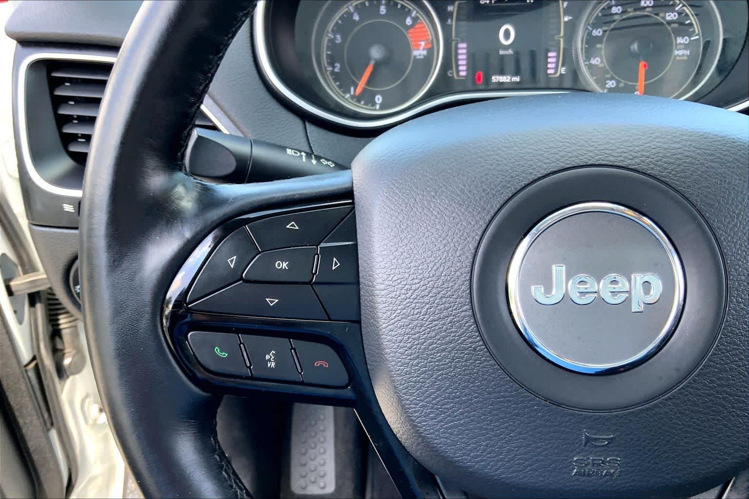 Used 2021 Bright White Clearcoat Jeep Altitude image 19