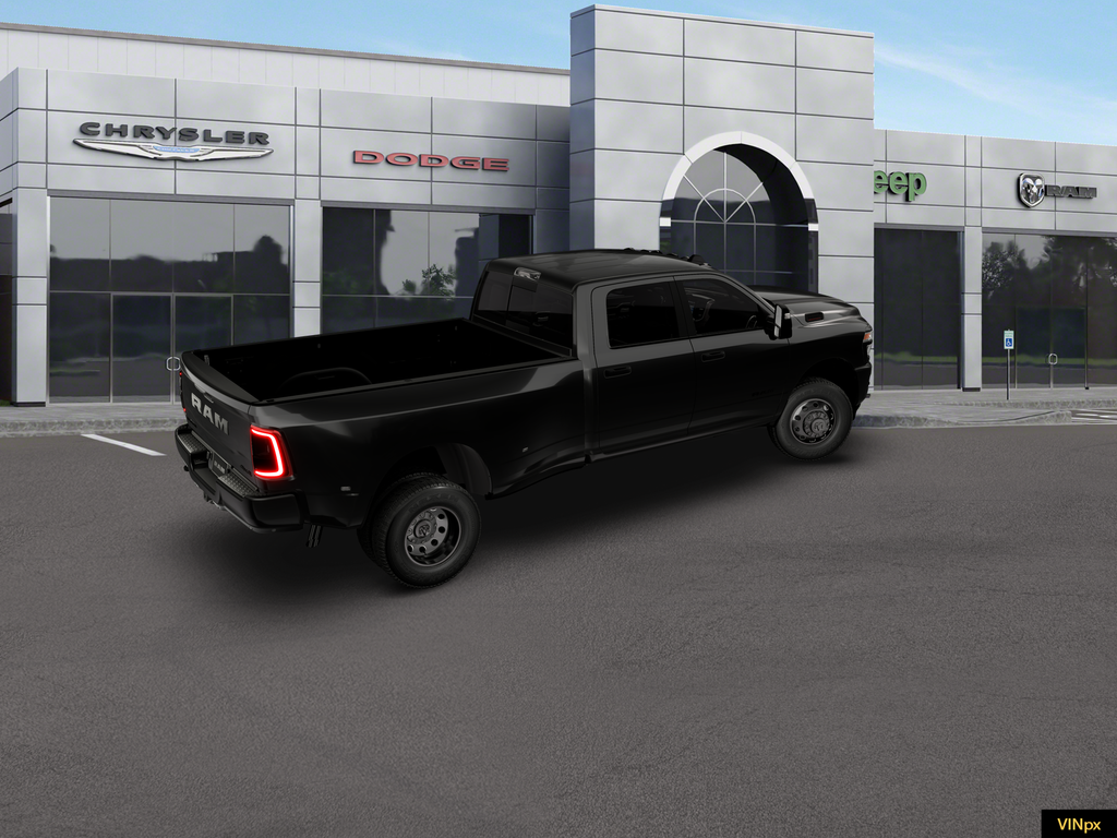 New 2026 Diamond Black Crystal Pearl-Coat Exterior Paint RAM Big Horn image 7