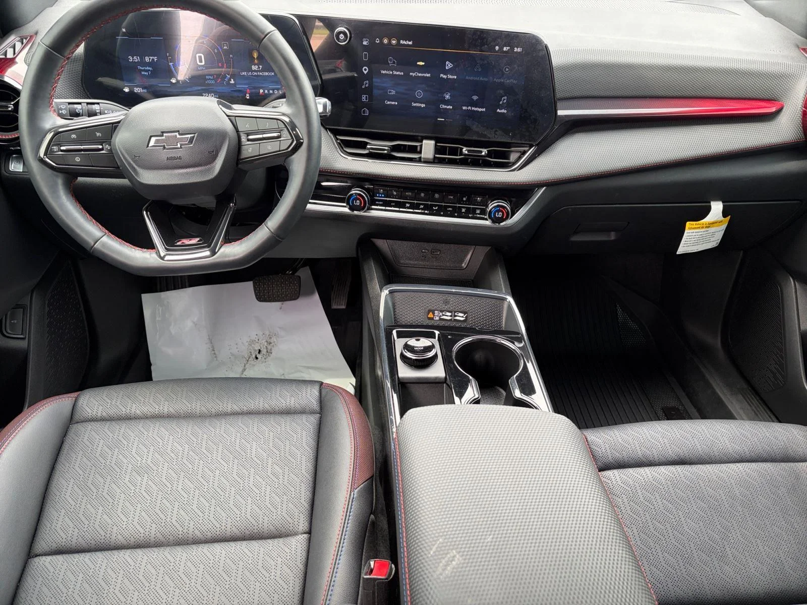 Used 2026 Sterling Gray Metallic Chevrolet FWD RS image 10