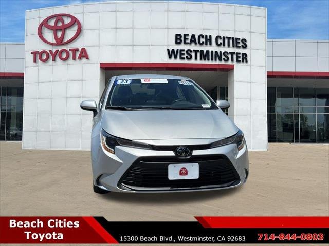 Certified Used 2023 CLASSIC SILVER METALLIC Toyota  image 3