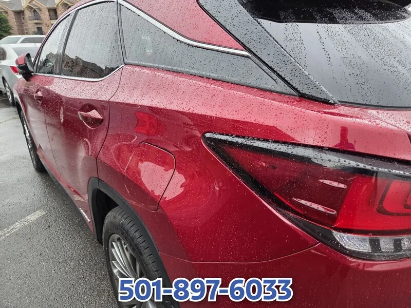 Used 2020 RED LEXUS RX 450H AWD image 8
