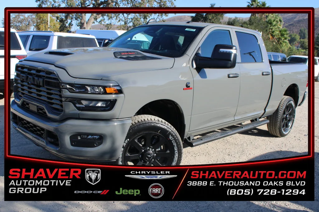 New 2027 Ceramic Gray Clear-Coat Exterior Paint Ram Tradesman image 1
