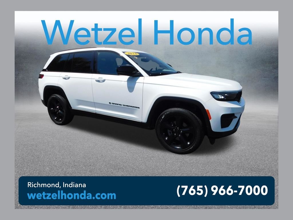 Used 2024 White Jeep Altitude image 1