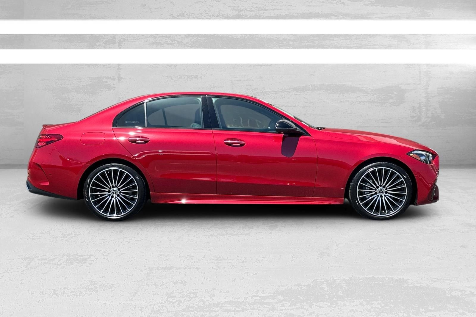 New 2026 Red Mercedes-Benz C 300 image 3