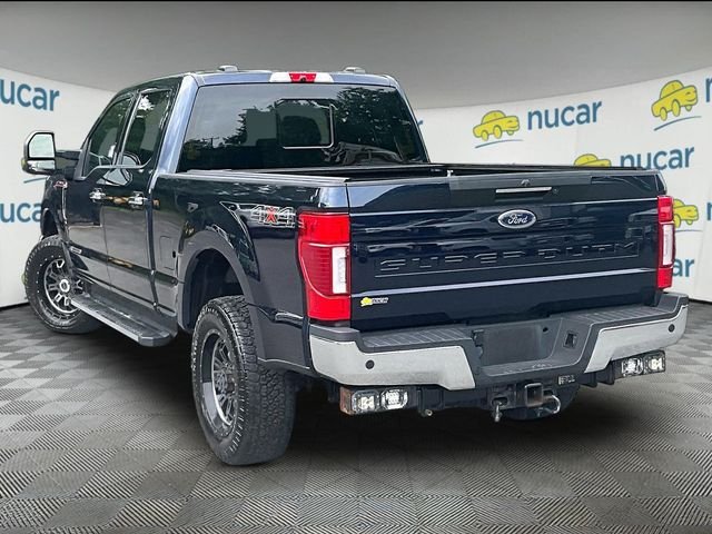 Used 2022 Blue Ford Lariat image 2