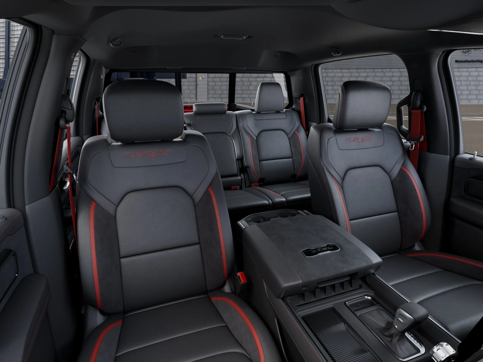 New 2027 Molten Red Pearl-Coat Exterior Paint RAM TRX image 9