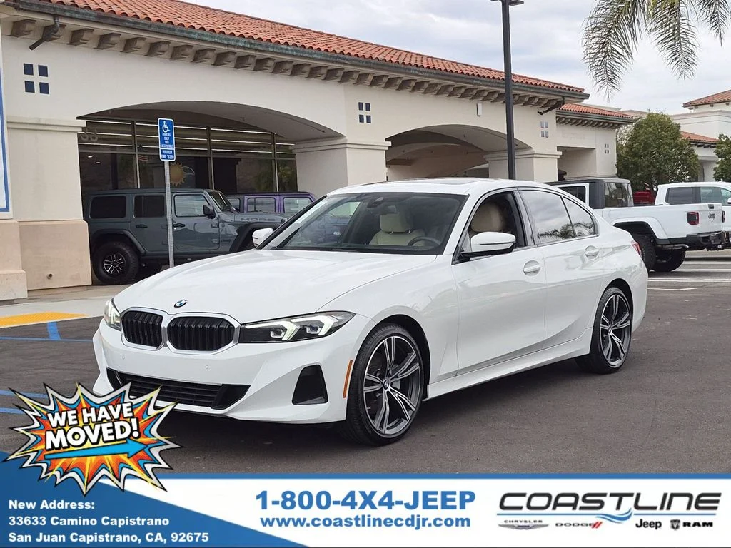 Used 2023 White BMW 330i image 1
