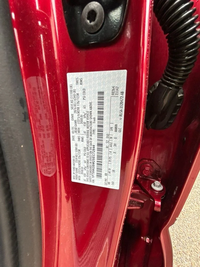 Used 2025 Red Ford Lariat image 9