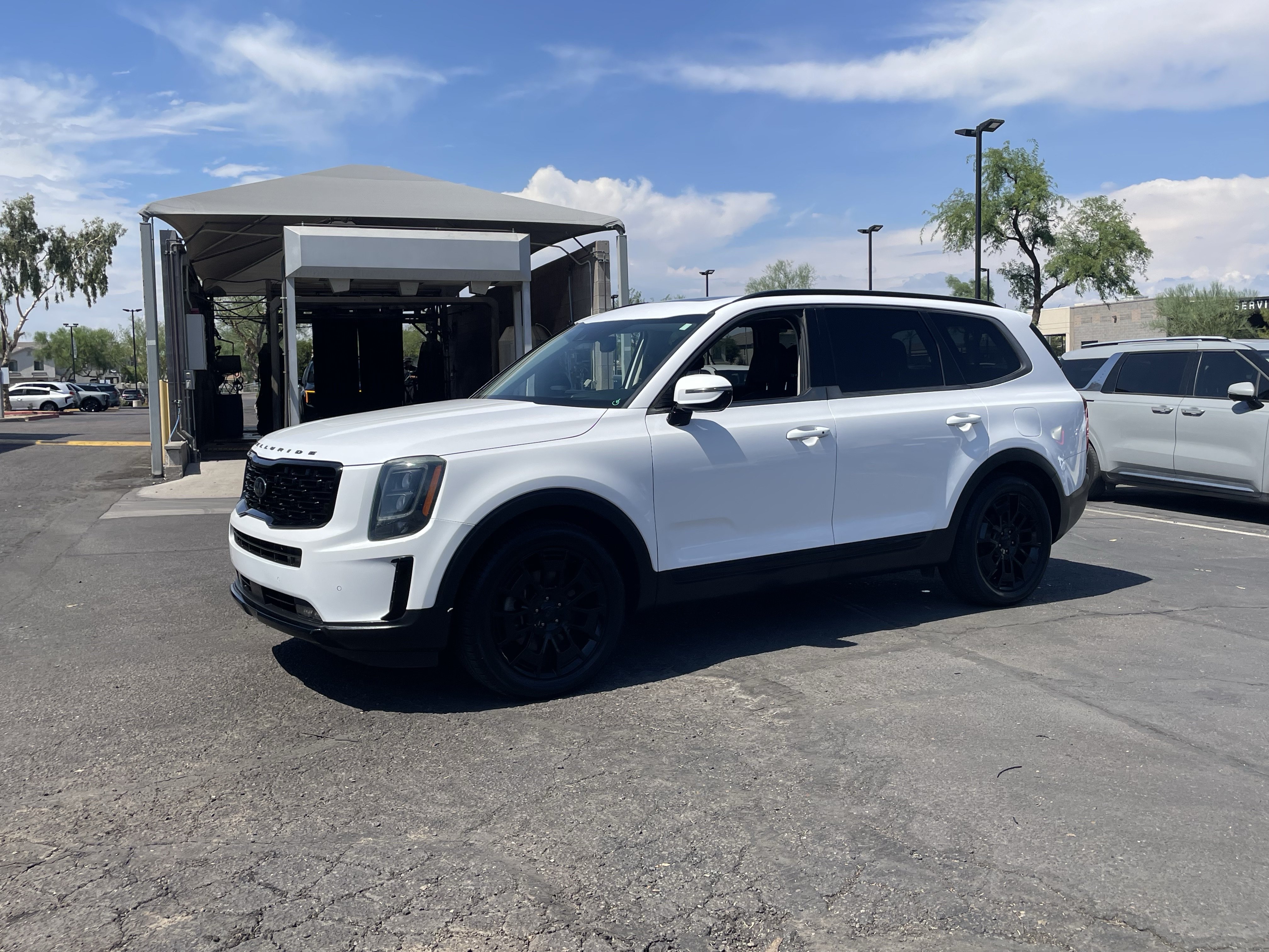 Used 2021 Glacial White Pearl Kia SX image 6