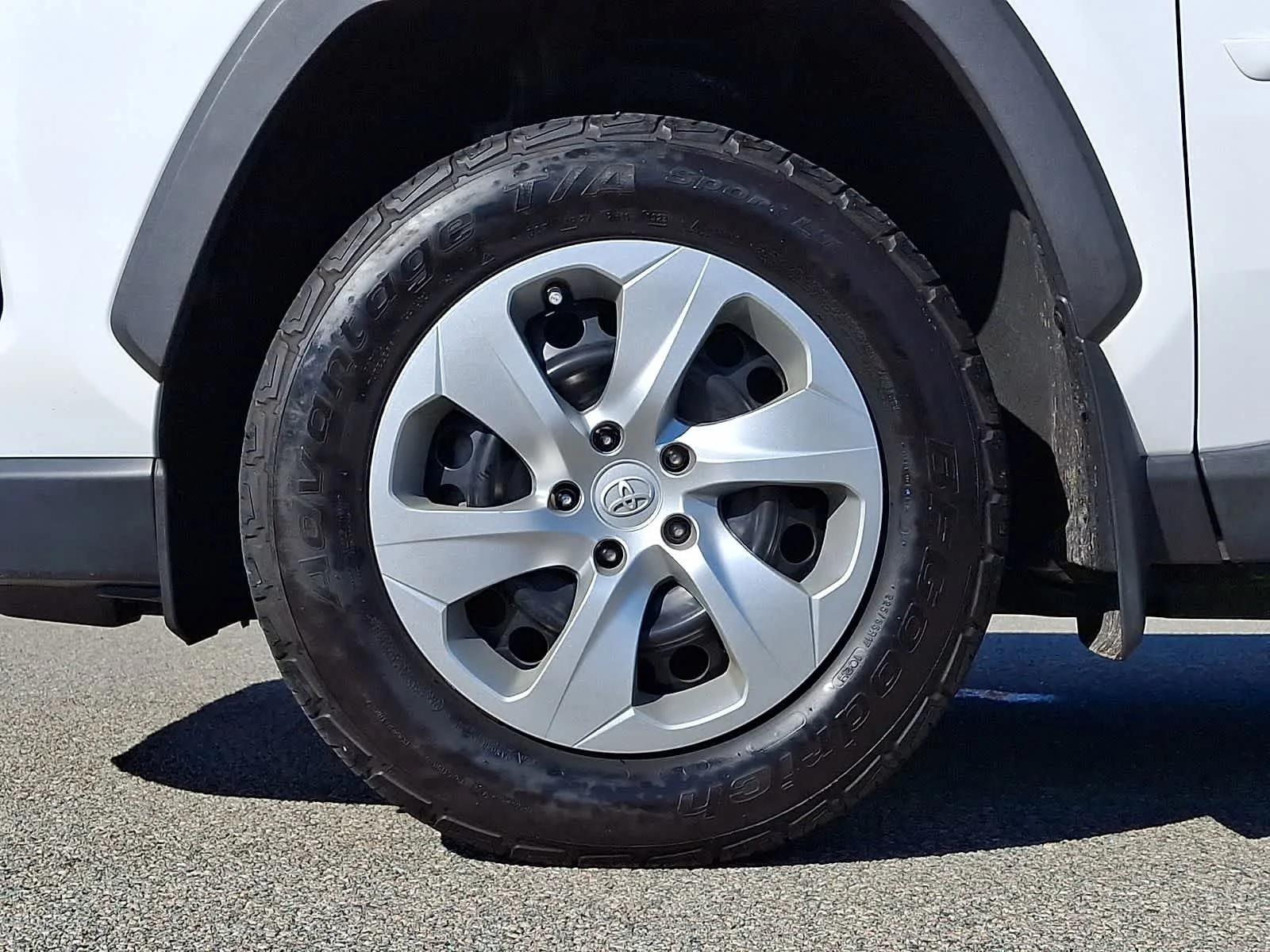 Certified Used 2021 Super White Toyota LE image 10