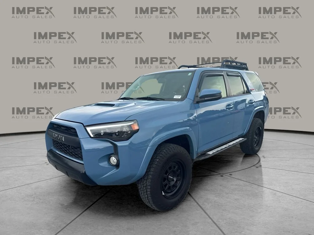 Used 2018 Blue Toyota TRD Pro image 1