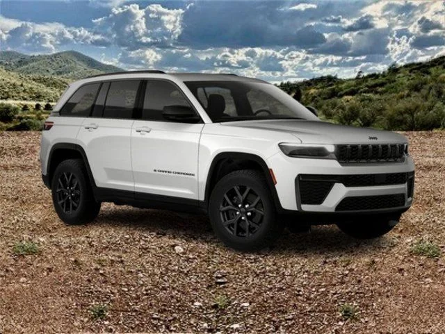 New 2026 Bright White Clear-Coat Exterior Paint Jeep Altitude image 5