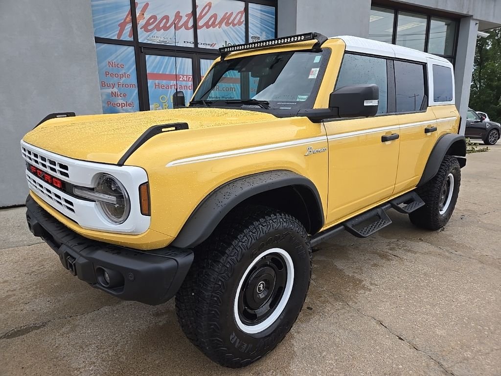 Used 2023 Ford Bronco 4-Door Heritage Limited Edition with VIN 1FMEE4GP7PLA71234 for sale in Kansas City