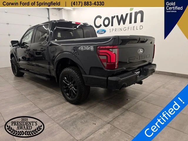 Certified Used 2024 Agate Black Metallic Ford Lariat image 4