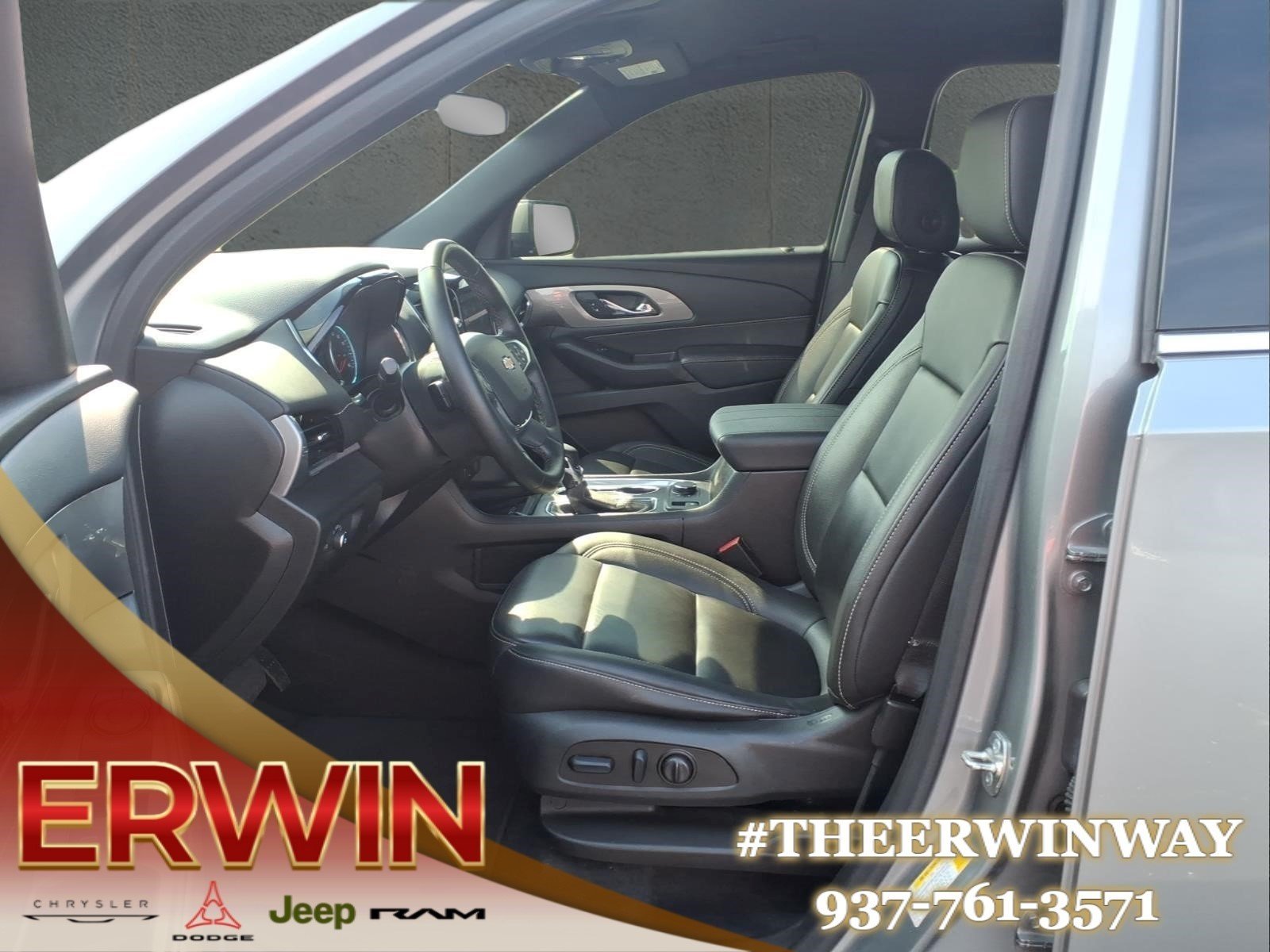 Used 2023 Sterling Gray Metallic Chevrolet LT Leather image 13