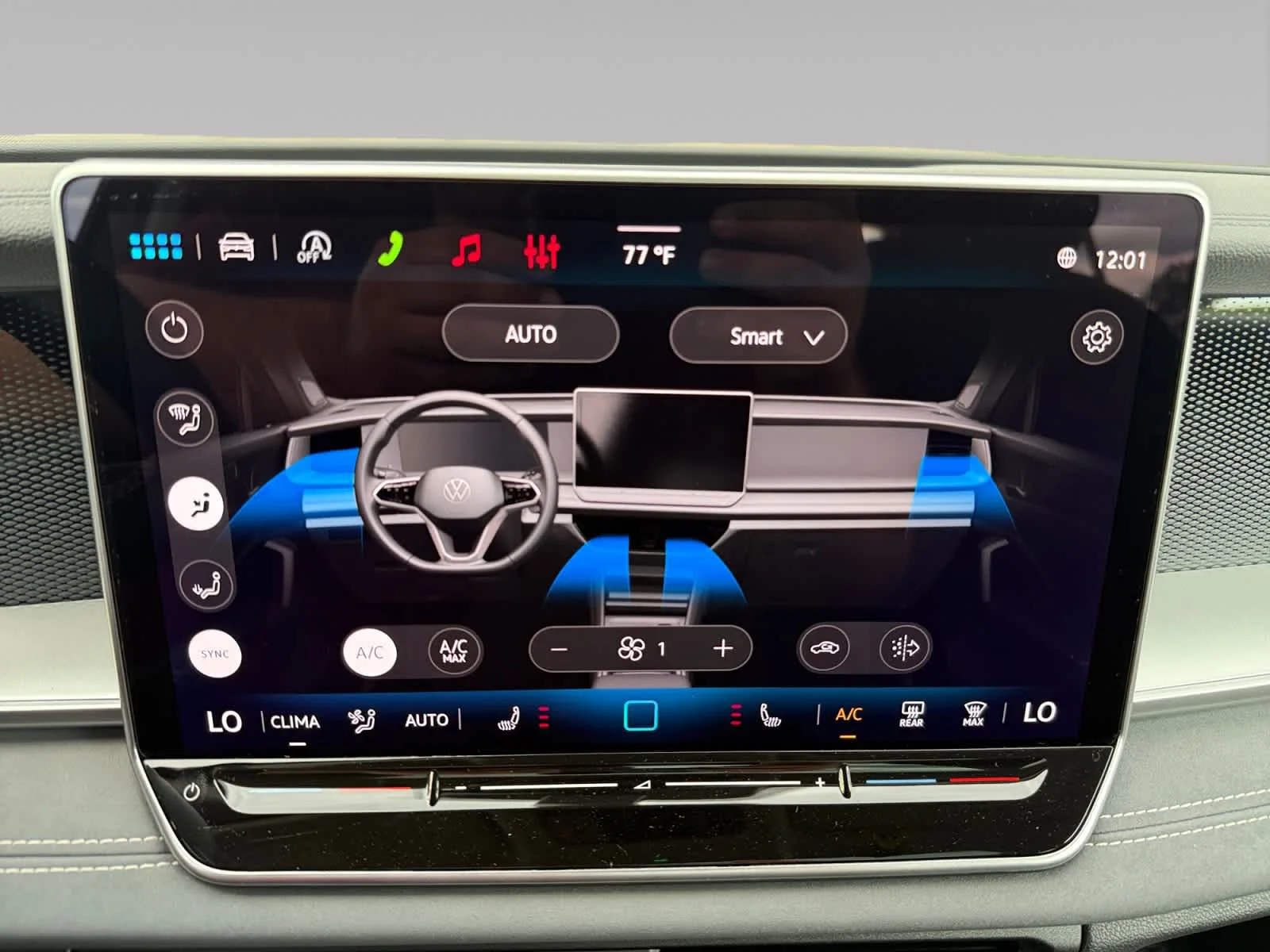 New 2026 Deep Black Pearl Volkswagen SE image 17